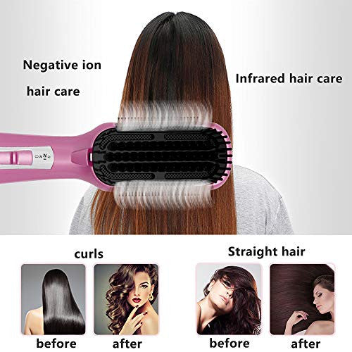 Straight brush outlet styler