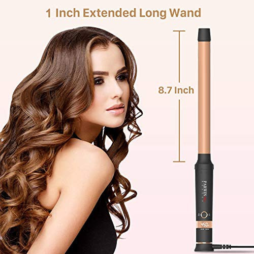 Parwin Professional 8 popular in 1 Hair Styling Tool Curling Wands