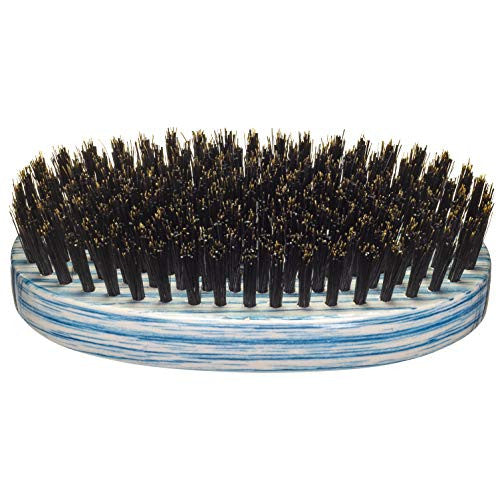 Brosses Torino Pro Wave par Brush King #33 - Brosse à paume ovale moyennement dure - Idéale pour le loup - Pour 360 vagues