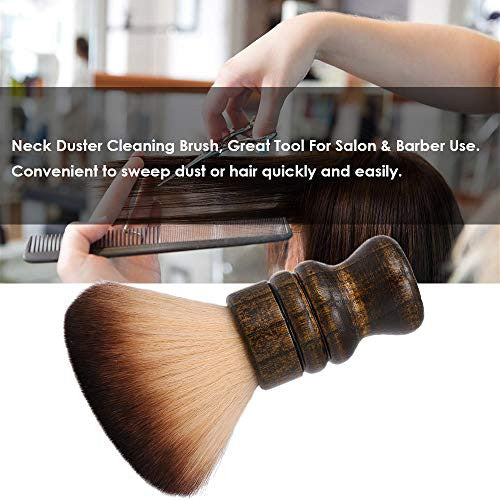 Soft Barber Neck Face Duster Brush Cleaning Hairbrush Hair Sweep Brush Salon Household Hair Cleaning Brush Nylon Hair