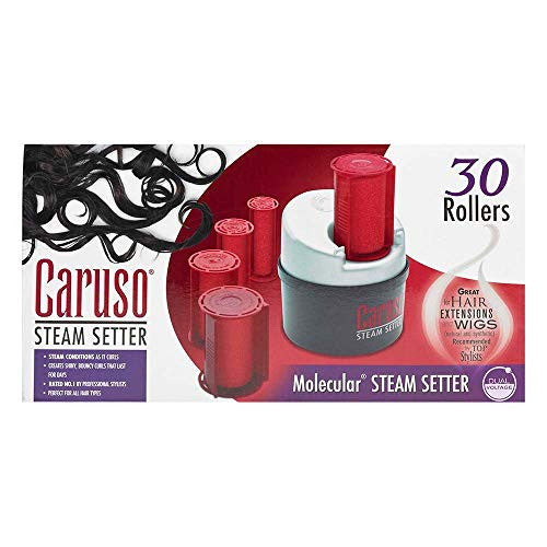 Caruso C97953 30 Molecular Steam Hairsetter with 30 Rollers