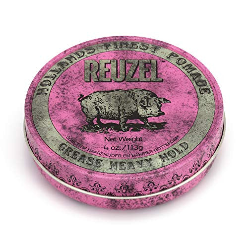 REUZEL INC Pink Pomade Grease, Heavy Hold, 4 oz