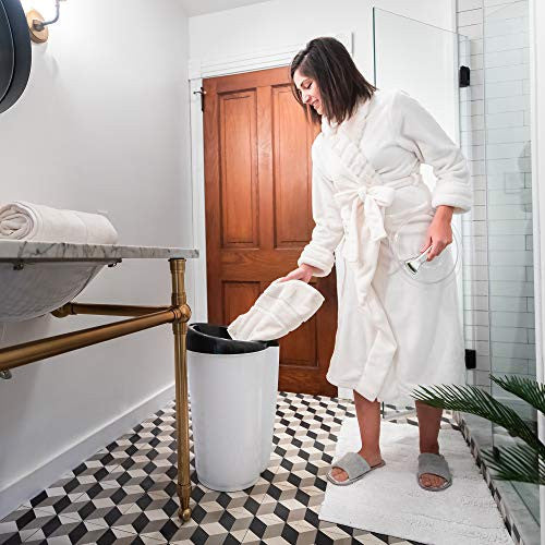 Ivation 毛巾加热器 | 大桶式豪华加热器，带可锁盖子 | 可容纳两条 40 英寸 x 70 英寸超大浴巾