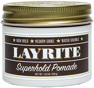 Layrite Superhold Pomade, 4.25 oz