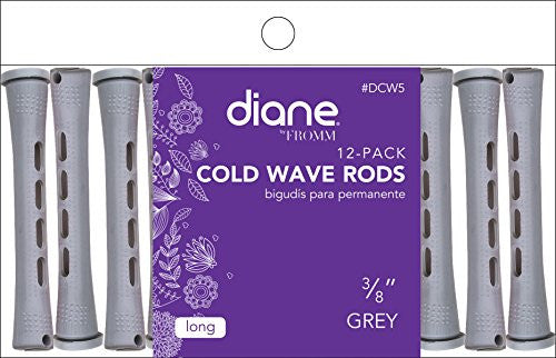 Diane Cold Wave Rod, Gray, 3/8", 12/bag (Pack of 12)