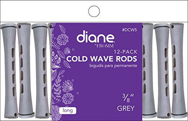 Diane Cold Wave Rod, Gray, 3/8", 12/bag (Pack of 12)