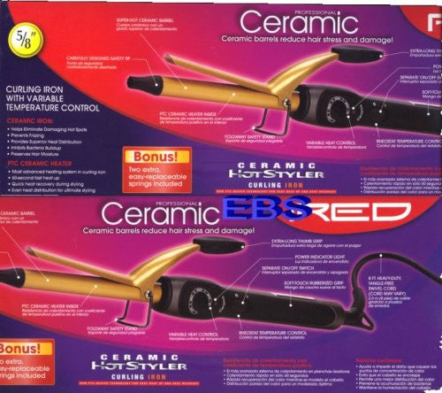 Ceramic Curling Iron Ceramic Size 5/8 inch hot Styler