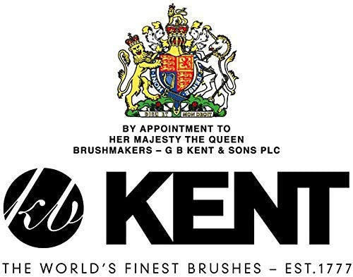 Kent KB Minihog Headhog Brosse à cheveux démêlante de voyage avec coussin en caoutchouc noir et brosse pour cuir chevelu avec poils en plastique arrondis fermes pour femmes, hommes et enfants, soins quotidiens, fabriquée en Angleterre