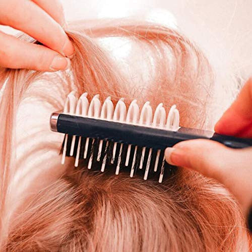 New Hair Style Comb, Instant Hair Volumizer Portable Hair Styling Comb with Shark Back Two-sided Design for Hairdressing Hair Types Women Men