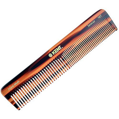 Peigne de coiffeuse Kent 16T à double dents, peigne de coiffure à dents fines et larges pour cheveux, barbe et moustache, peigne de toilettage pour cheveux grossiers et fins pour hommes, femmes et enfants. Fait en angleterre