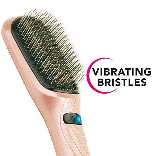 Portable ionic clearance hair brush