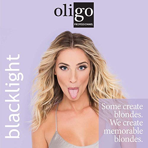 Oligo Professionnel Blacklight 18合1紫罗兰护发素防毛躁免洗护发素 | 女士顺发喷雾（8.5 盎司）
