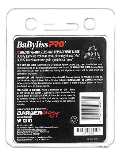 BaBylissPRO Barberology FX707Z Ultra Thin Zero-Gap Replacement Blade