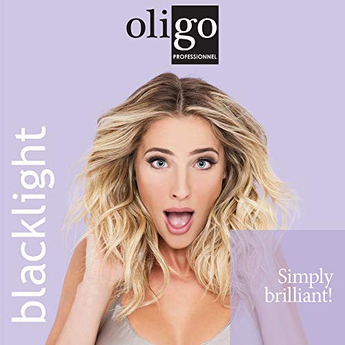 Oligo Professionnel Blacklight Trio - Blue Shampoo 8.5oz, Blue Conditioner 8.5oz, 18 in 1 Hair Beautifier 8.5 oz Trio Bundle