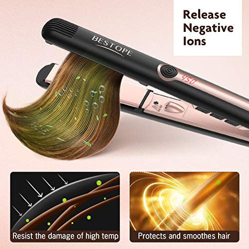 Bestope digital hair discount straightener