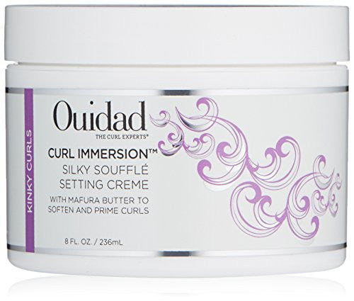 OUIDAD Curl Immersion Silky Souffle Setting Creme, 8 Fl Oz