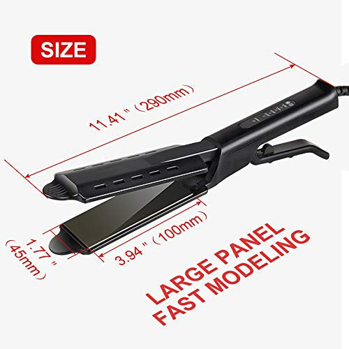 Large deals hair straightener