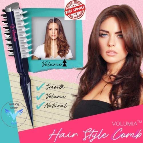 Volumia Style Comb - Instant Hair Volumizer Comb Sharks Back Combing Brush 2019