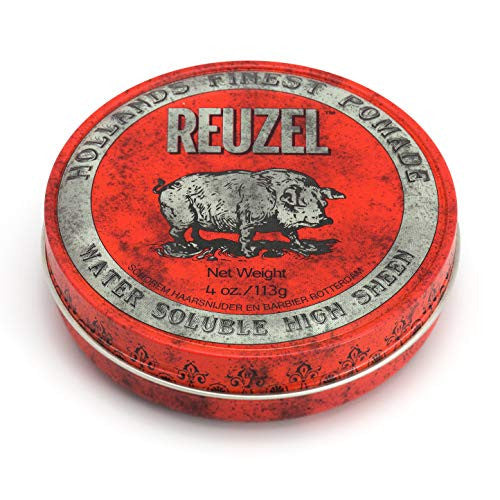 REUZEL INC Red Pomade, High Sheen, Water Soluble, 4 oz