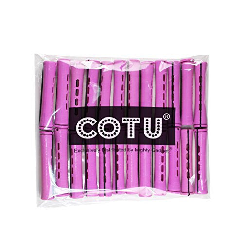 24 pc of COTU (R) Hair Perm Rods Large Size - Lilac Color