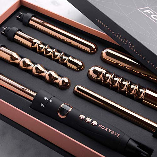 Rose gold 7 shop in 1 curling wand