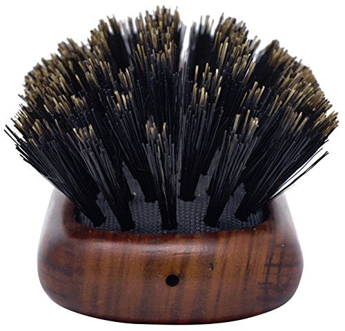 Spornette Deville Sculpting Hair Brush #343 Soft Boar Bristle, Wood Handle, Cushioned Smoothing Brush for Daily Maintenance, Finishing & Adds Shine to Brush Outs and Blow Outs