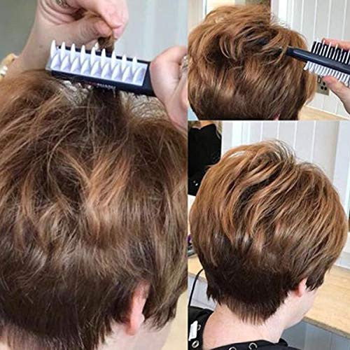 New Hair Style Comb, Instant Hair Volumizer Portable Hair Styling Comb with Shark Back Two-sided Design for Hairdressing Hair Types Women Men