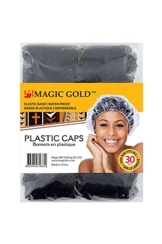 Magic Gold563330 pcs Plastic Cap Black