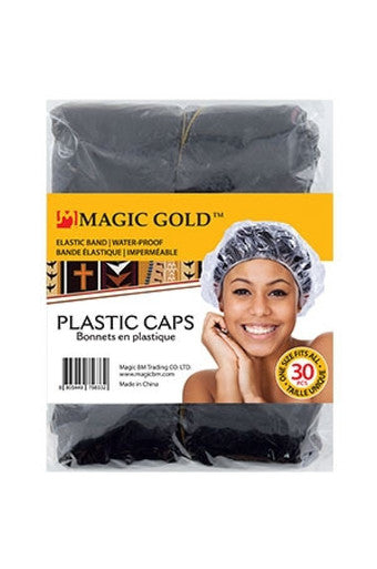 Magic Gold563330 pcs Plastic Cap Black