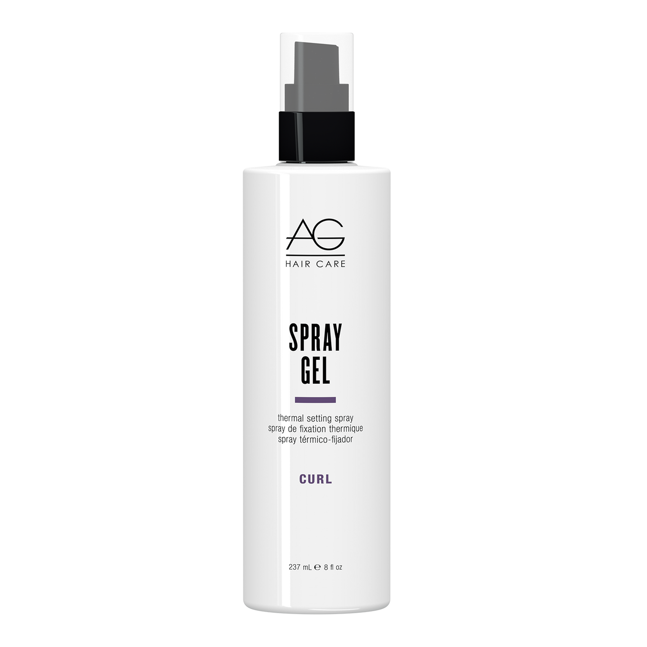 AG Hair Spray Gel Thermal Setting Spray 8 oz.