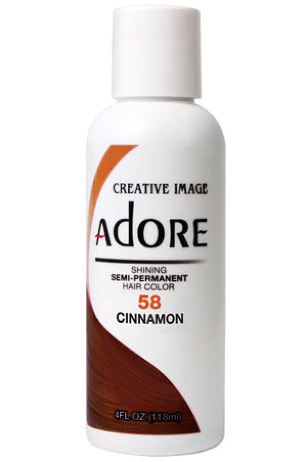 Adore-1 Semi Permanent Hair Color (4 oz)- 58 Cinnamon