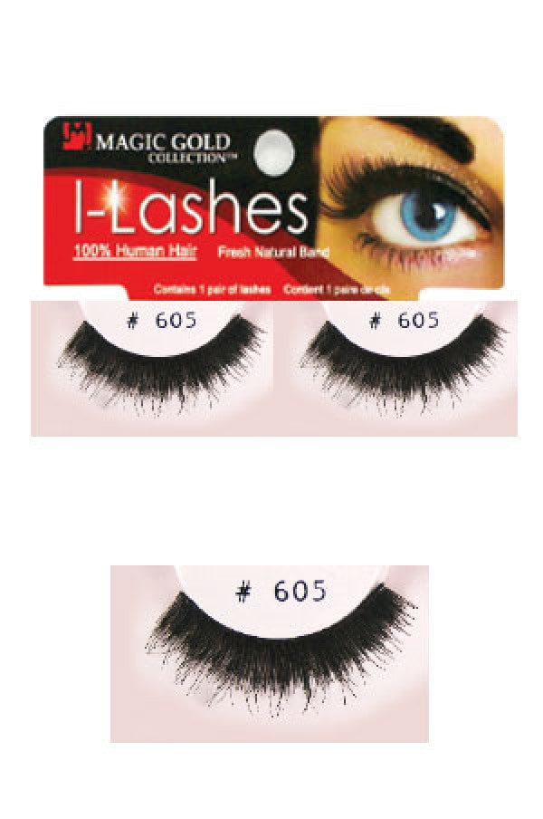 Magic Gold-605 I-lashes 100% Human Hair Fresh Natural Band