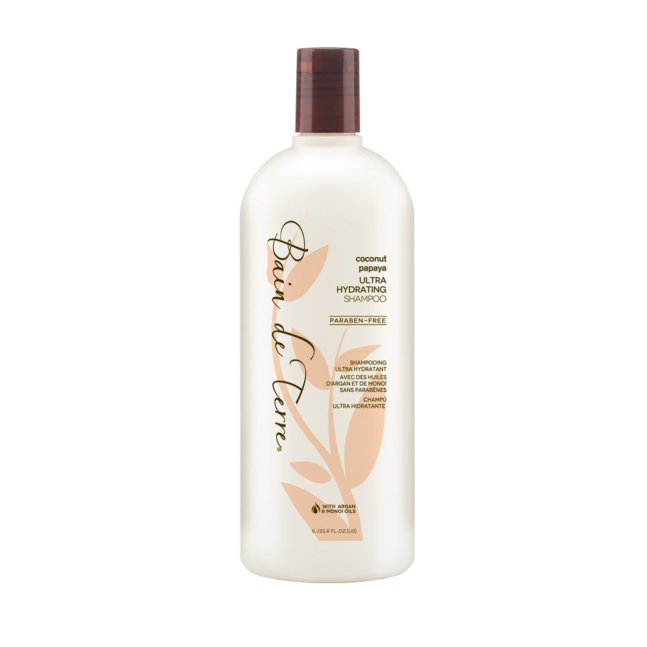 Bain de Terre Coconut Papaya Ultra Hydrating Shampoo 1 Liter