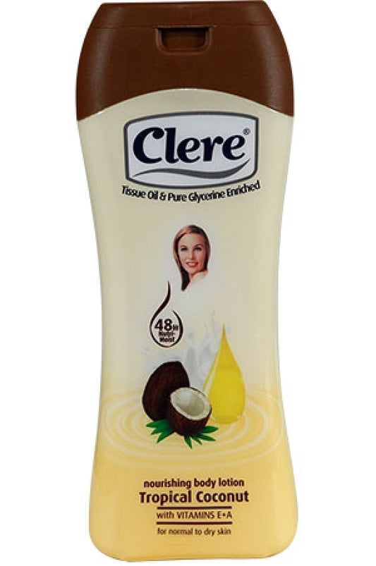 Clere-1 Tropical Coconut BodyLotion(13.53oz)