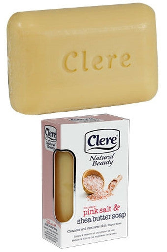 Clere-3 Pink salt & Shea Butter Soap(5.2oz)