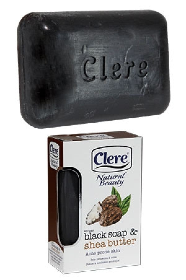 Clere-6 Black & shea Butter Soap(5.2oz)