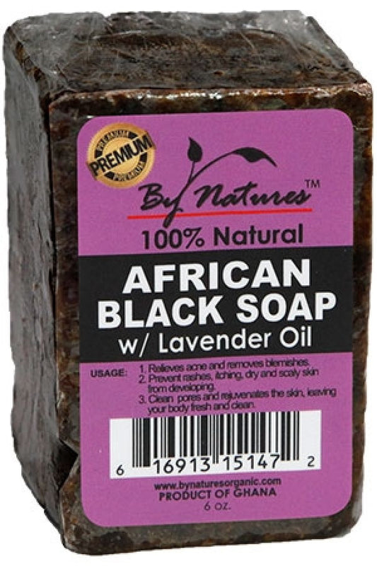 By Natures-box 31 African Black Soap w/Lavender Oil(6oz)