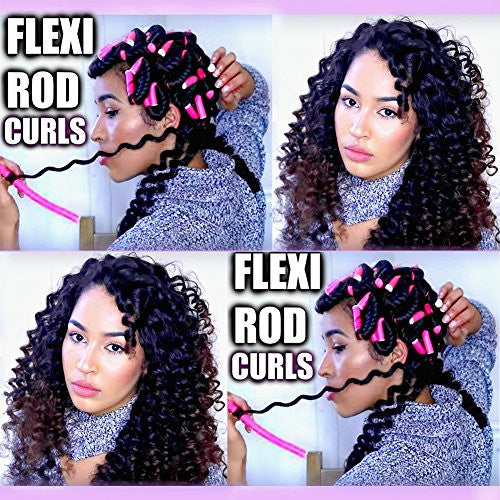 Twist Flex Hair Curler Roller Set Twist Flexi Curling Rods Twist Flex Canada Beauty Supply