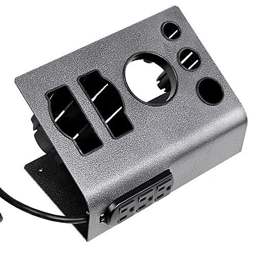 Support de table pour fer à cheveux et sèche-cheveux – Support pour appareils de salon avec 3 prises