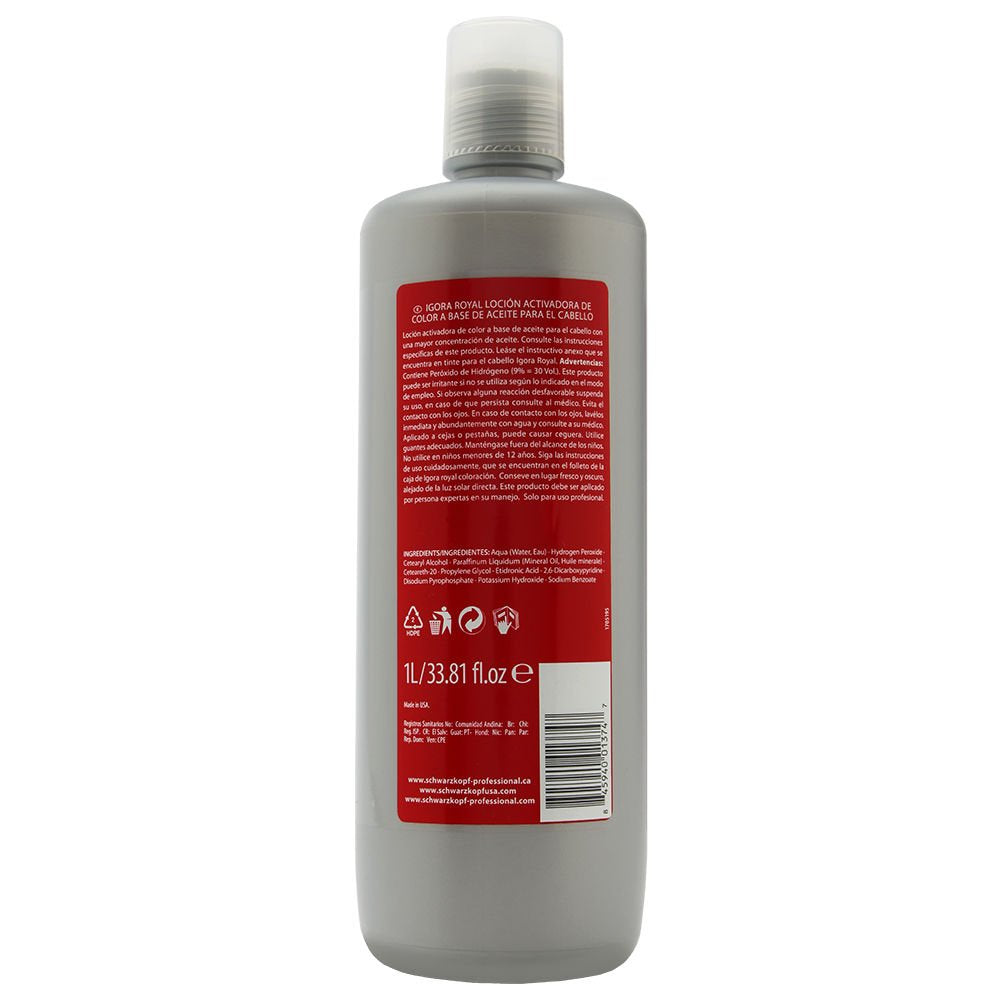 Schwarzkopf Professional Igora Royal Developer 9% / 30 Volume 33.8 oz