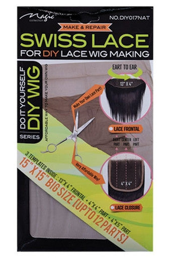 魔法收藏 DIY017NAT DIY 制作和修复瑞士蕾丝 -dz