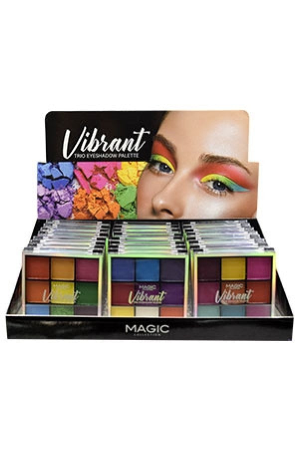 Magic Vibrant Trio EyeShadow Palette (24pc/ds) EYE1044 -ds