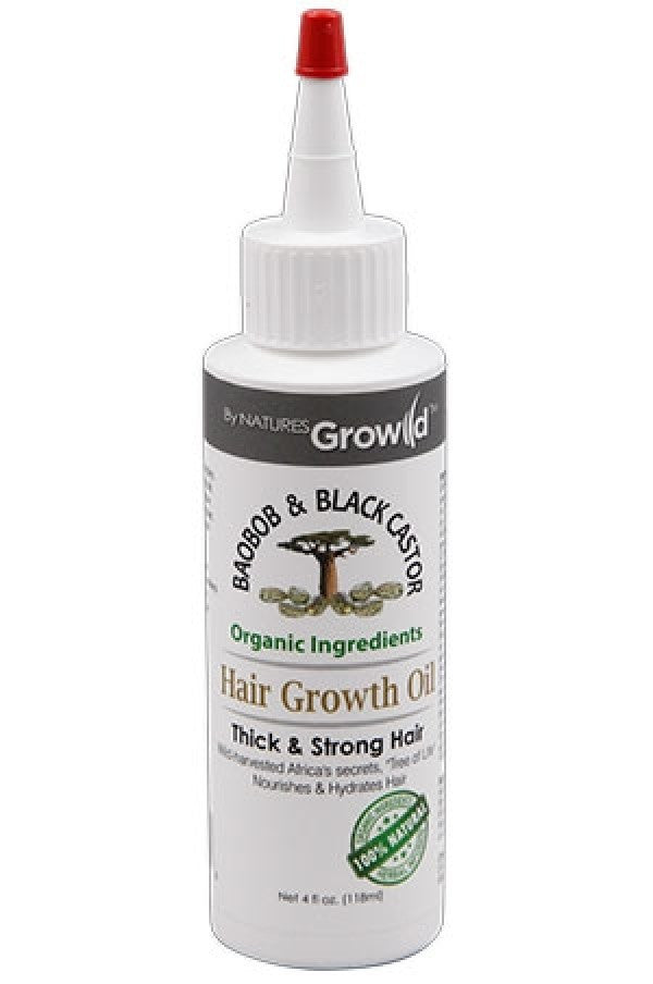 By Natures-box 38 Growild Growth OilBaobob & Blk caster(4oz)