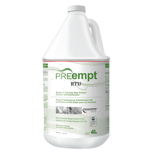 Cosmetic Brands of N. America VRX PREempt Ready-To-Use Disinfectant Cleaner 4 Liter