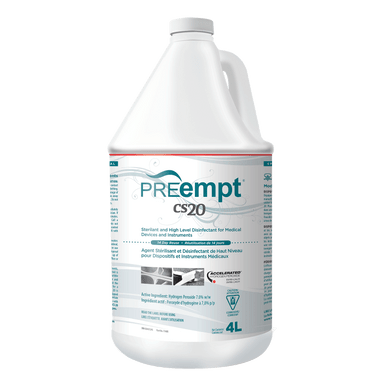 Cosmetic Brands of N. America VRX PREempt CS20 Sterilent & High Level Disinfectant 4 Liter