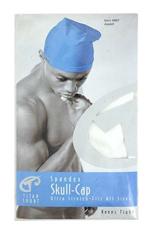Titan 661 Spandex Skull Cap (Asst) -dz