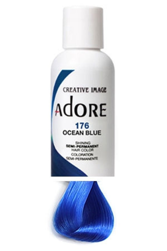 Adore-1 Semi Permanent Hair Color (4 oz)- 176 Ocean Blue