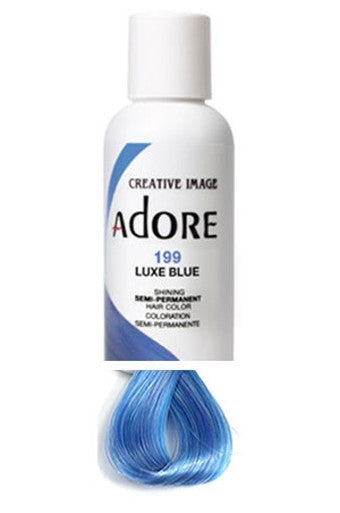 Adore-1 Semi Permanent Hair Color (4 oz)- 199 Luxe Blue