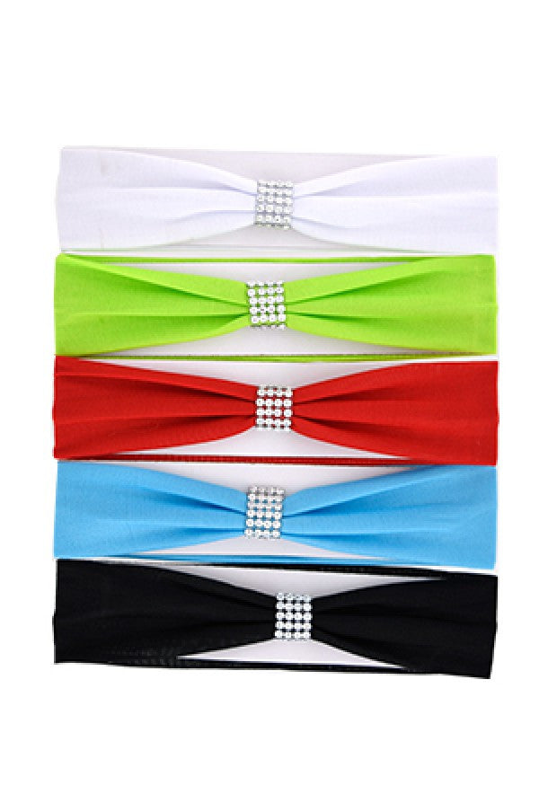 6698 Plain Head Band w/ Accessories (S) Asst-dz