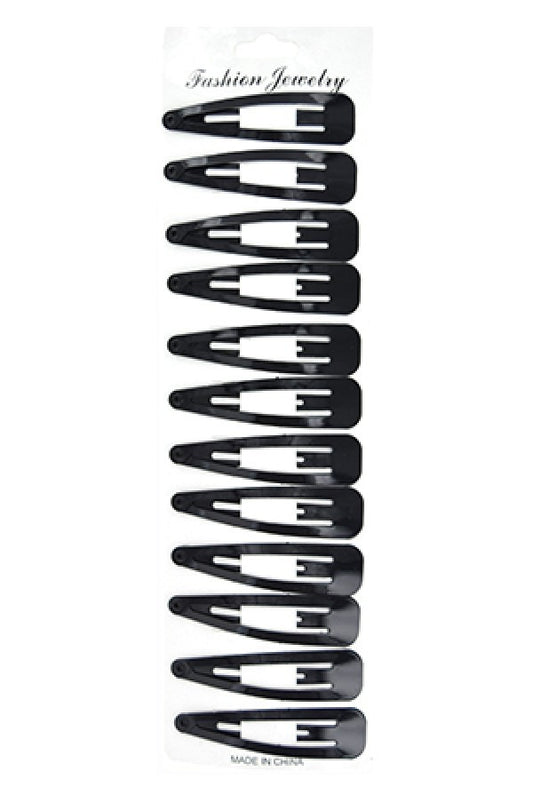 6703 Hair Clip Pin (Black) -dz